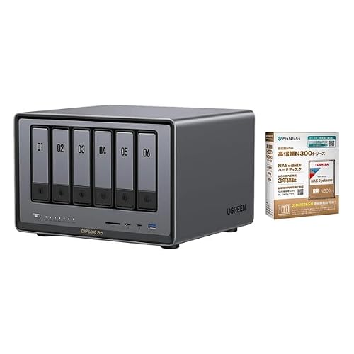 UGREEN [NAS + HDD (8TB)×1セット] DXP6800Pro… | ストレージ | 商品