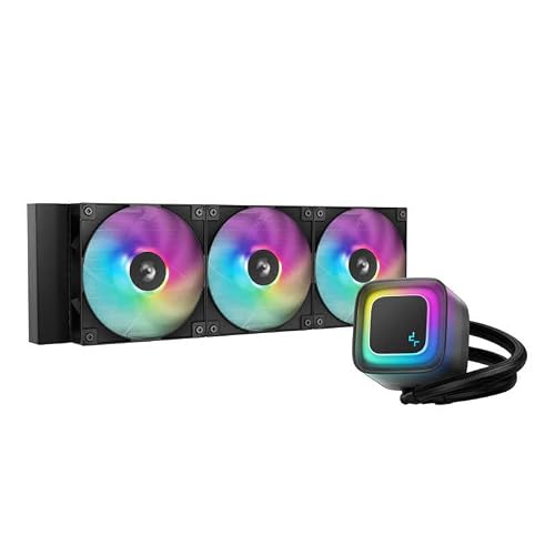 水冷CPUクーラー　DEEPCOOL 120mm×3ファン LGA1851】DEEPCOOL 水冷CPUクーラー 120mmファンx3 [LGA1851/1… | cpu
