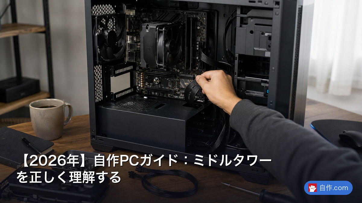 2026年】自作PCガイド：ミドルタワー を正しく理解する | 自作PC関連