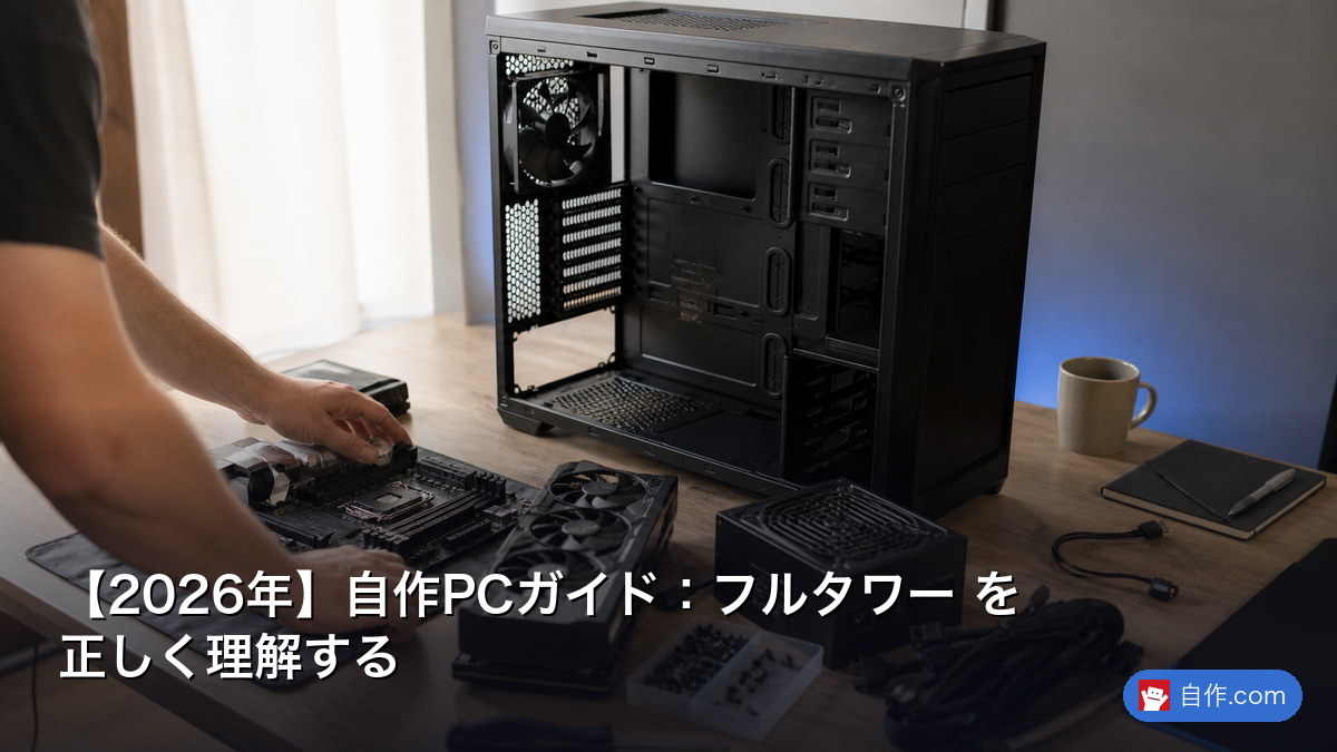 2026年】自作PCガイド：ミドルタワー を正しく理解する | 自作PC関連