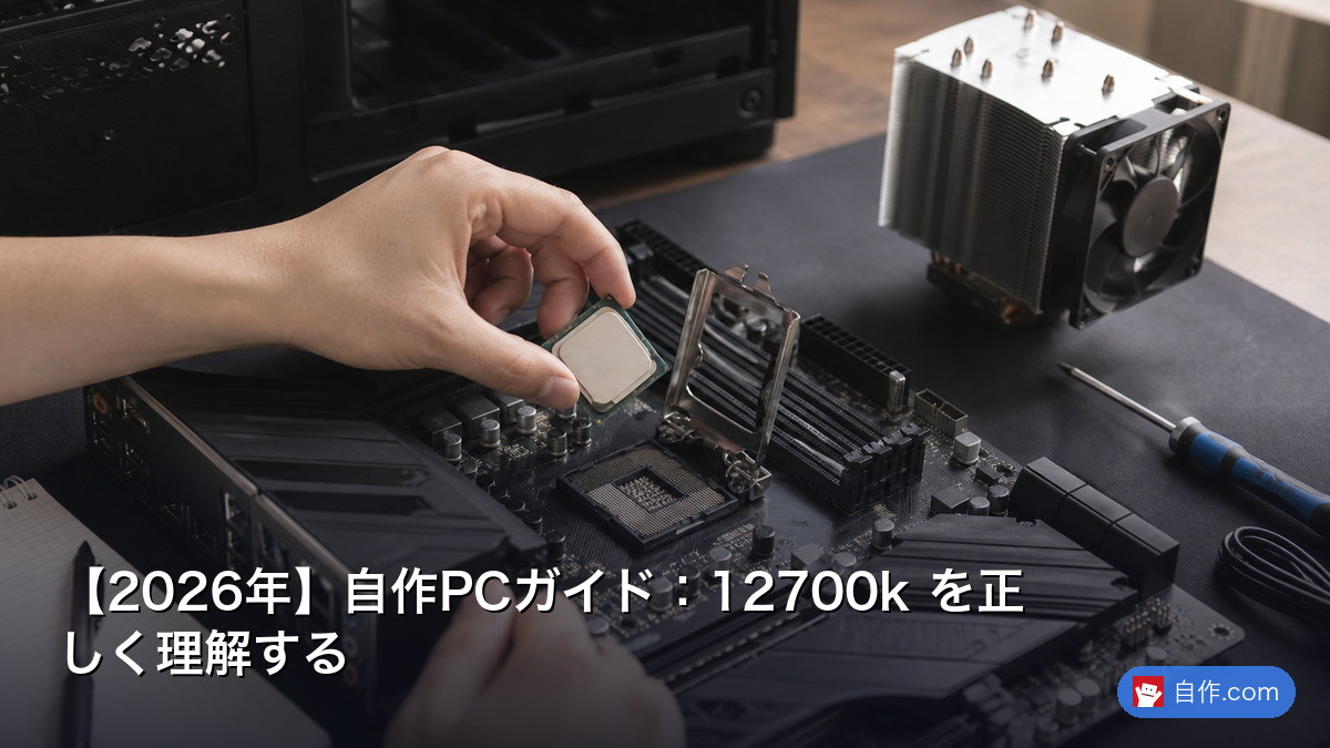 2026年】自作PCガイド：i7-12700k を正しく理解する | 自作PC関連記事