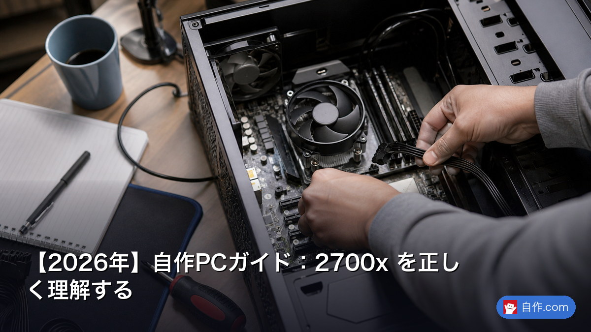 2026年】自作PCガイド：2700x を正しく理解する | 自作PC関連記事