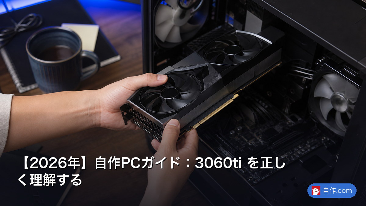 2026年】自作PCガイド：3060 ti を徹底解説 | 自作PC関連記事 - 自作.com