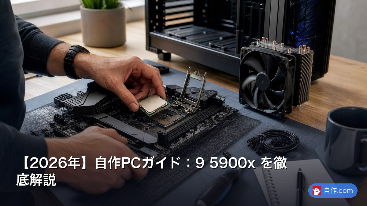 2026年】自作PCガイド：9 5900x を徹底解説 | 自作PC関連記事 - 自作.com