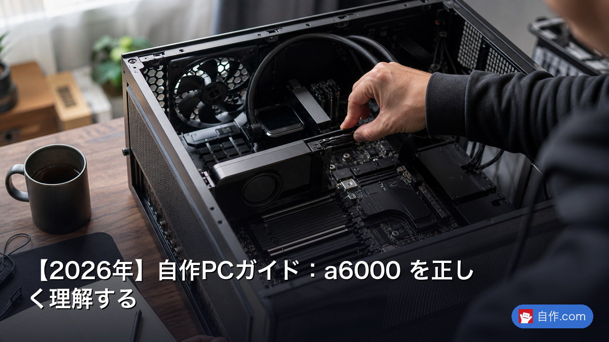 2026年】自作PCガイド：a6000 を正しく理解する | 自作PC関連記事