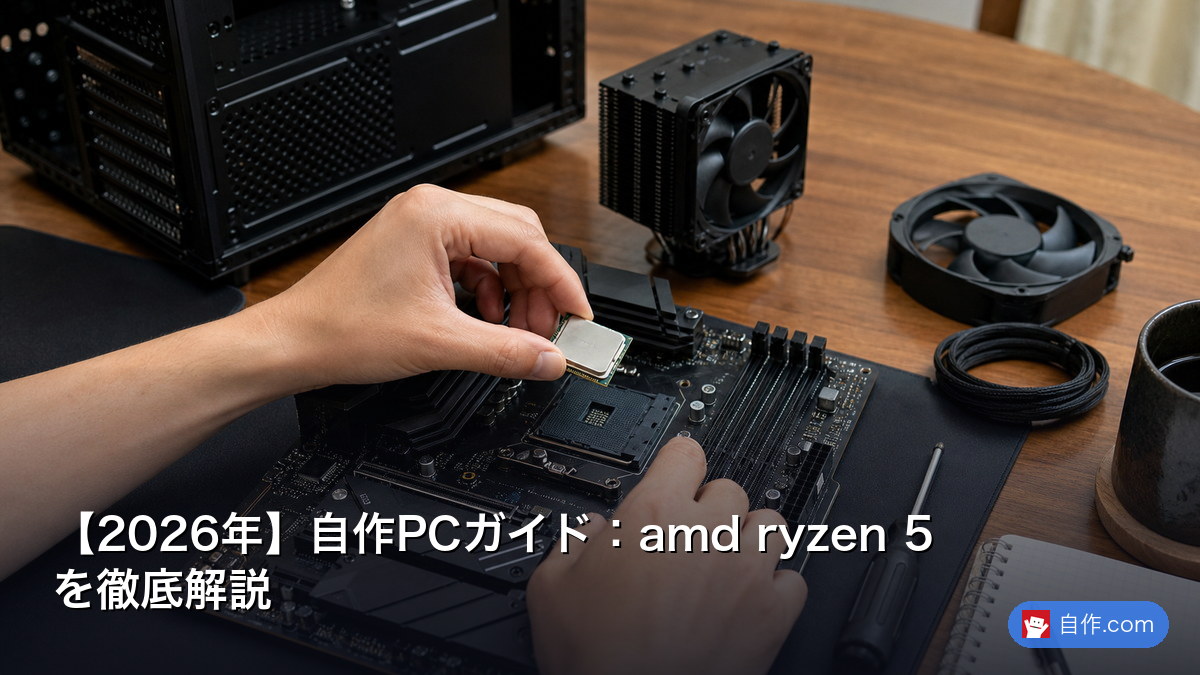 2026年】自作PCガイド：amd ryzen 5 を徹底解説 | 自作PC関連記事