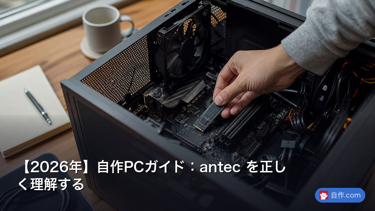 2026年】自作PCガイド：antec を正しく理解する | 自作PC関連記事