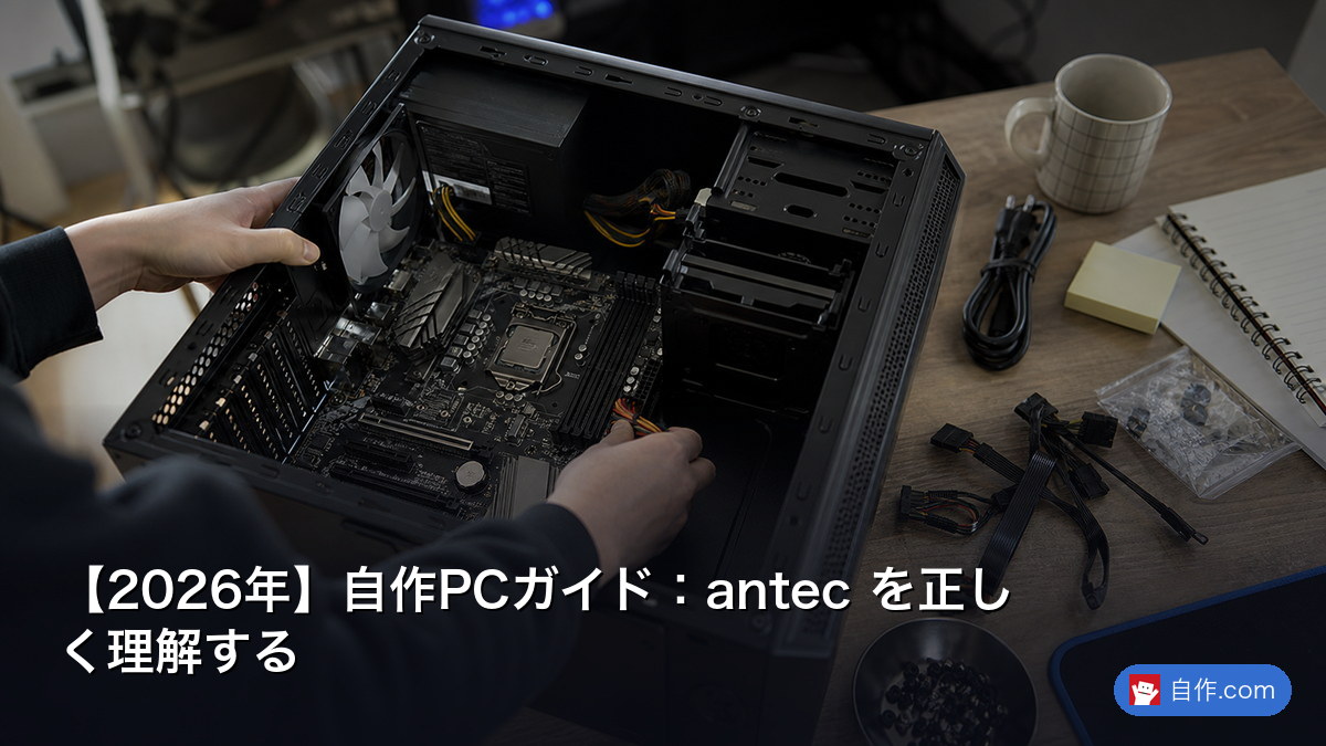 2026年】自作PCガイド：antec を正しく理解する | 自作PC関連記事