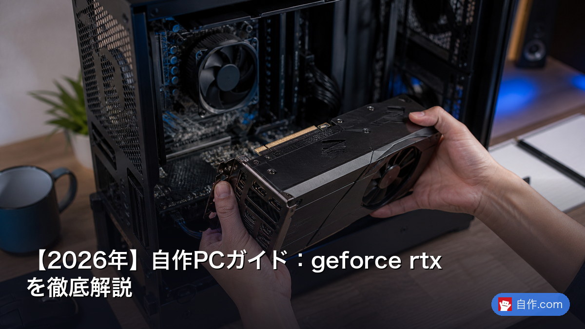 2026年】自作PCガイド：geforce rtx を徹底解説 | 自作PC関連記事