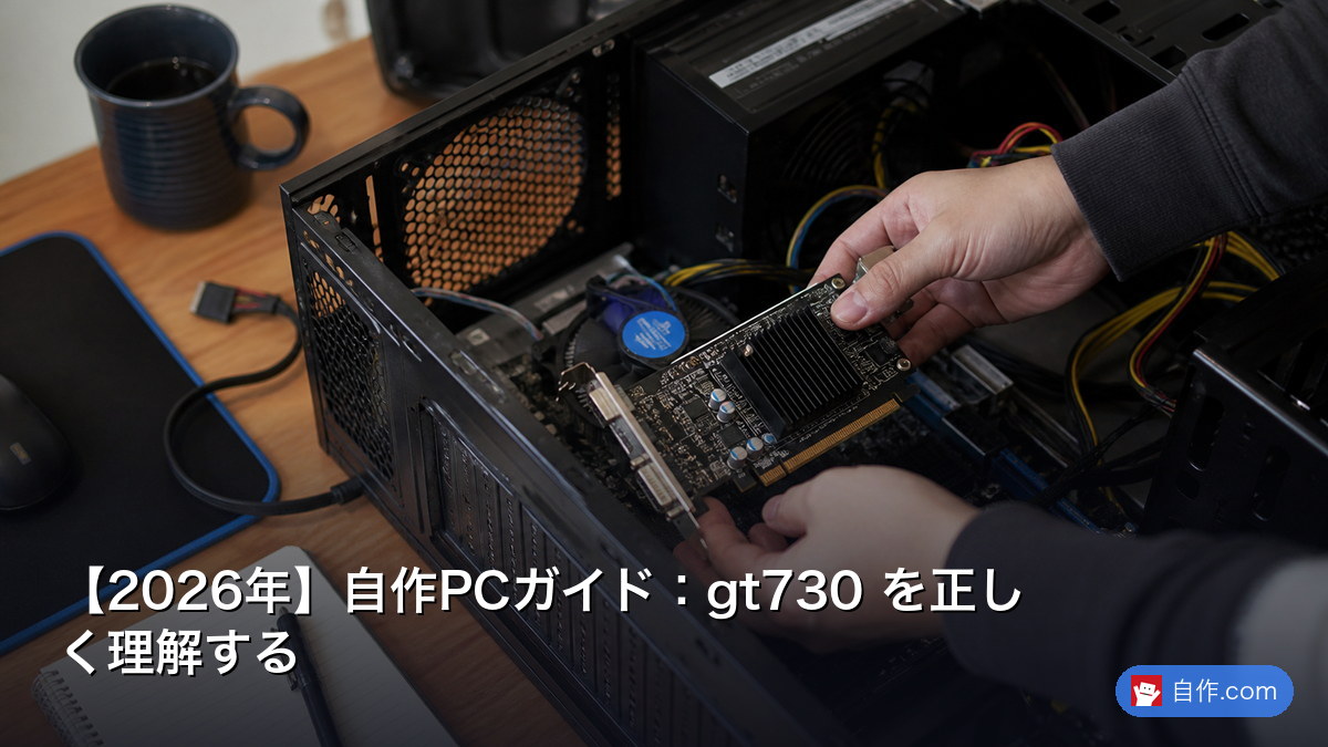 2026年】自作PCガイド：gt730 を正しく理解する | 自作PC関連記事