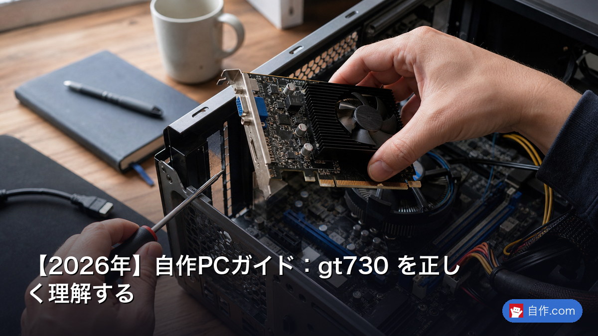 2026年】自作PCガイド：gt730 を正しく理解する | 自作PC関連記事