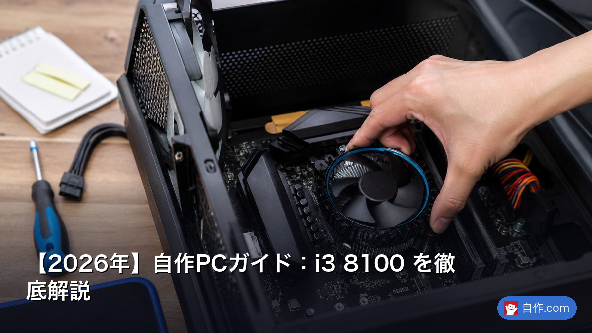 2026年】自作PCガイド：core i3 8100 を徹底解説 | 自作PC関連記事