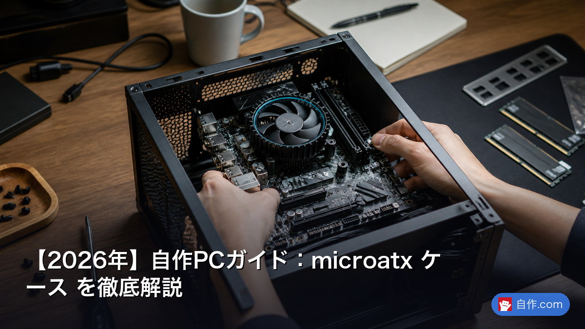 2026年】自作PCガイド：microatx ケース を徹底解説 | 自作PC関連記事