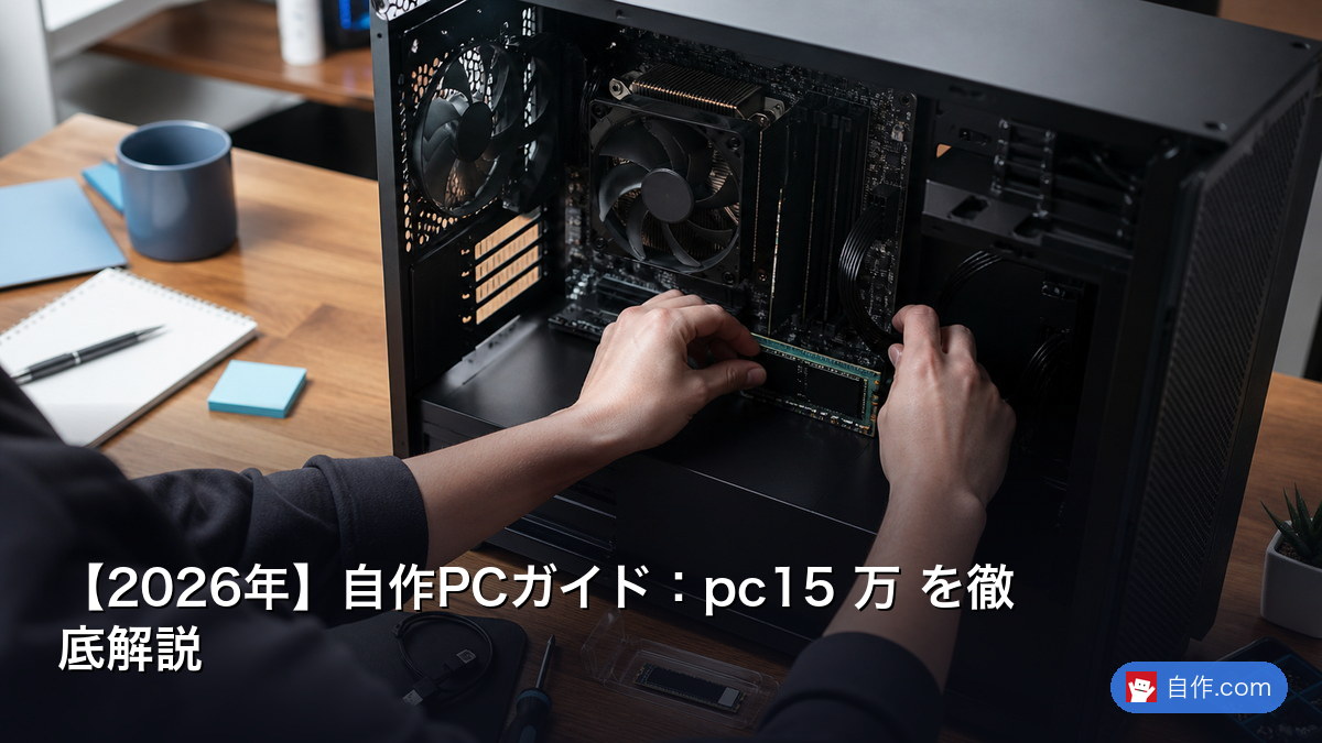 2026年決定版】15万円で組む最強ゲーミングPC｜RTX 5060搭載構成を徹底