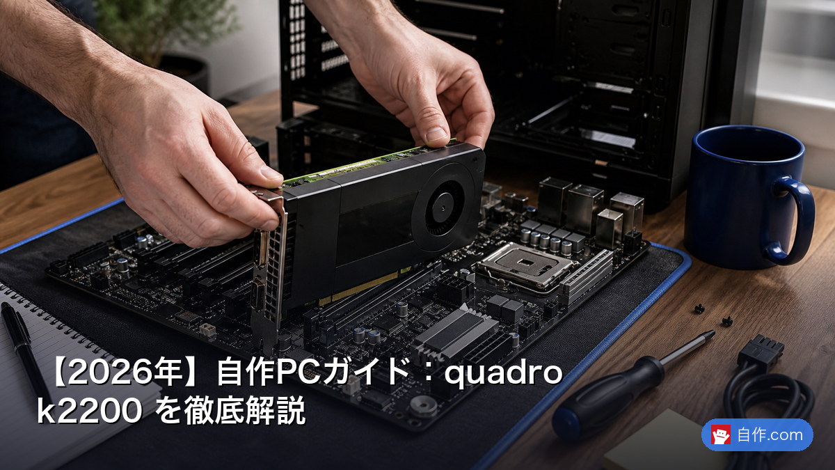 2026年】自作PCガイド：quadro k2200 を徹底解説 | 自作PC関連記事