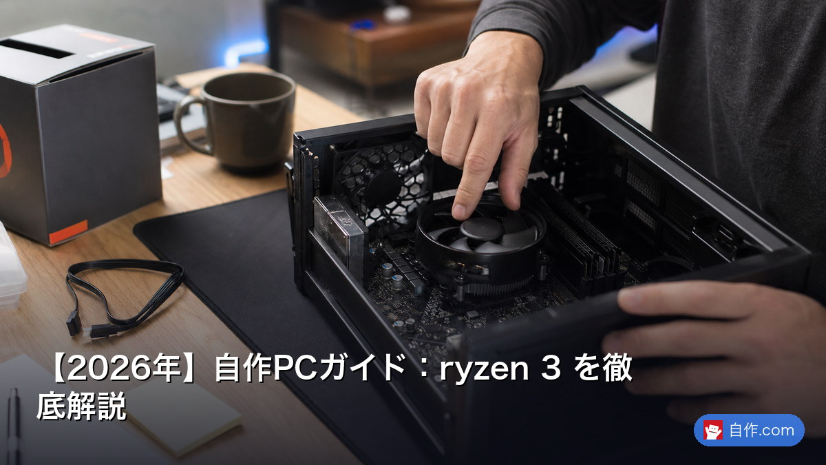 2026年】自作PCガイド：ryzen 3 を徹底解説 | 自作PC関連記事 - 自作.com