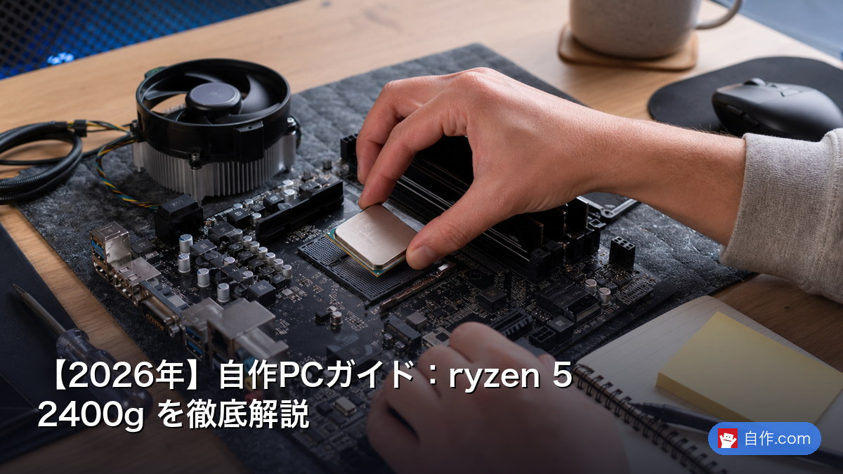 2026年】自作PCガイド：ryzen 5 2400g を徹底解説 | 自作PC関連記事