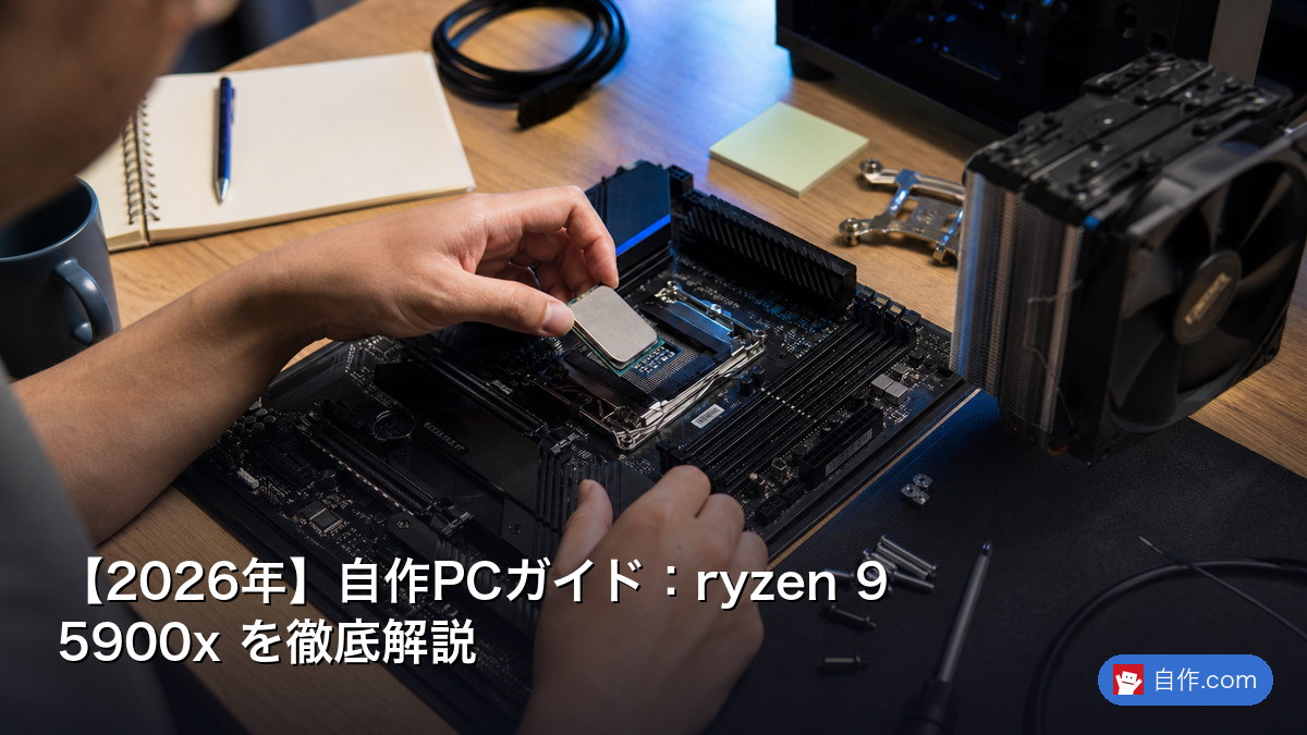 2026年】自作PCガイド：ryzen 9 5900x を徹底解説 | 自作PC関連記事