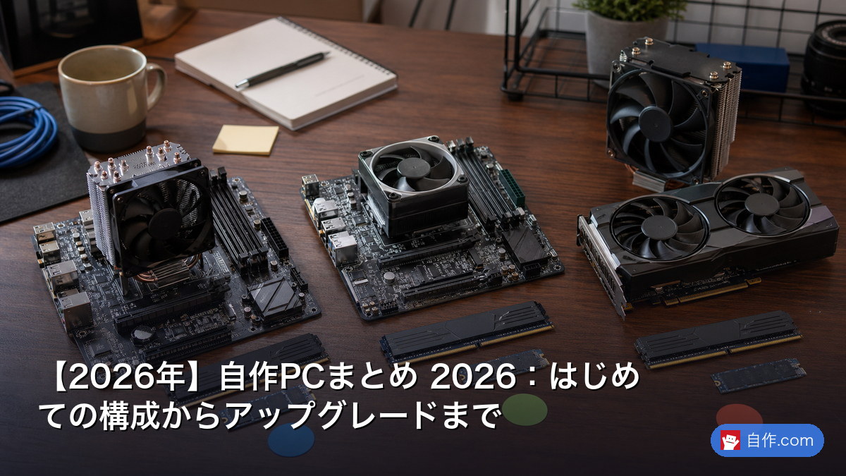 2026年最新版】PCパーツの基礎知識 - 各コンポーネン|初心者必見 