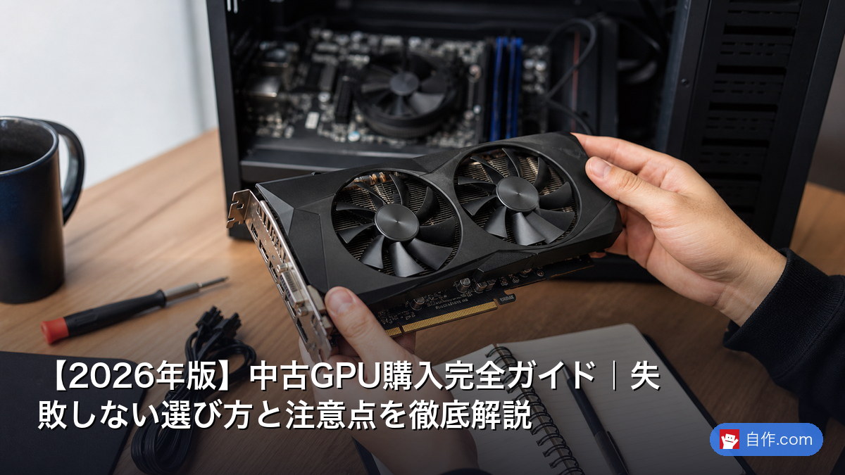 2026年版】中古GPU購入完全ガイド｜失敗しない選び方と注意点を徹底 