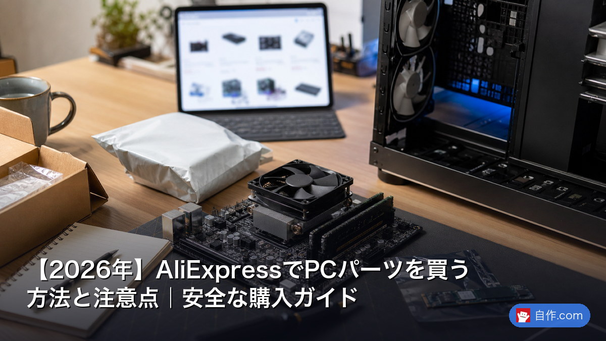 2026年】AliExpressでPCパーツを買う方法と注意点｜安全な購入ガイド