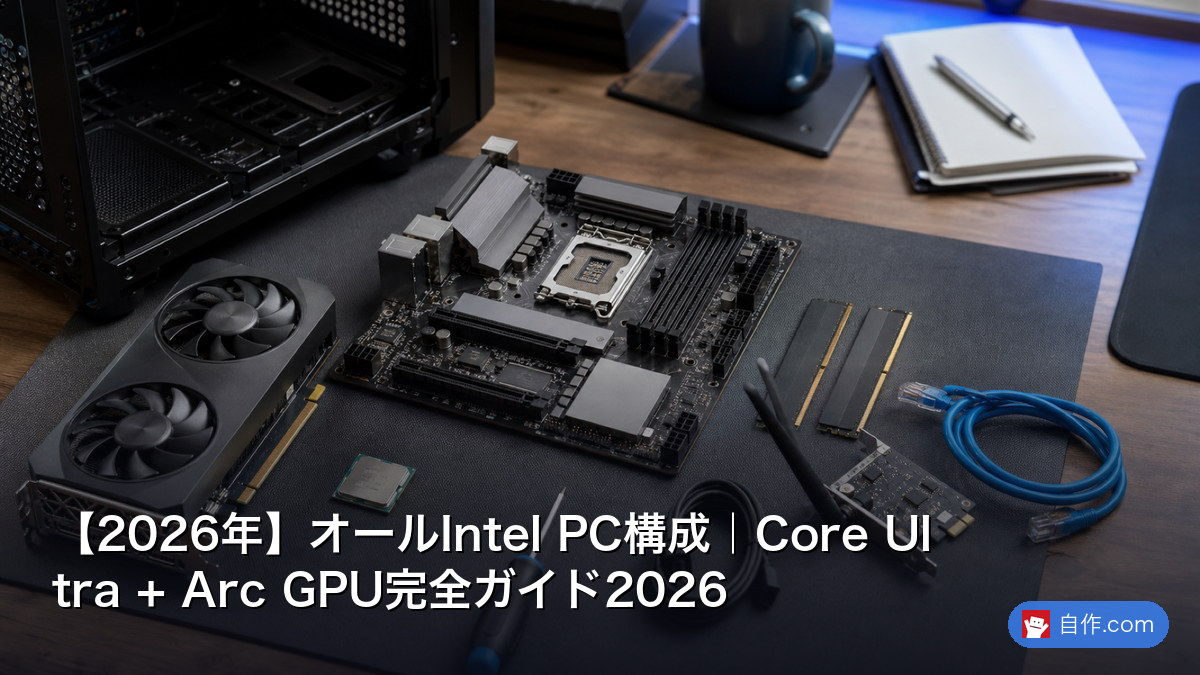 2026年】オールIntel PC構成｜Core Ultra + Arc GPU完全ガイド2026