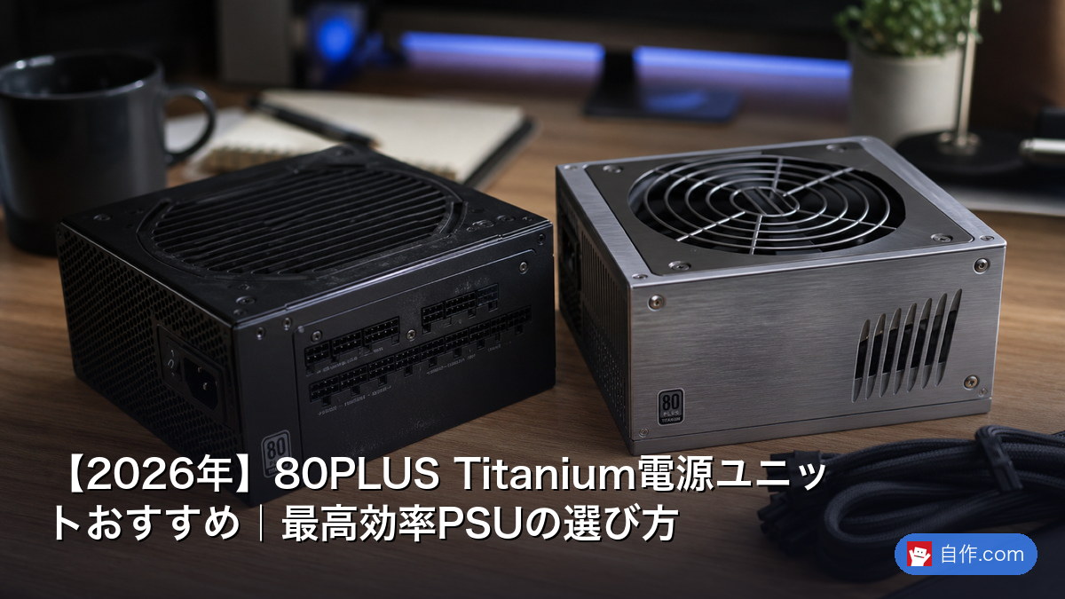 2026年決定版】電源ユニット効率：80PLUS認証の違い|プロが解説 | 自作