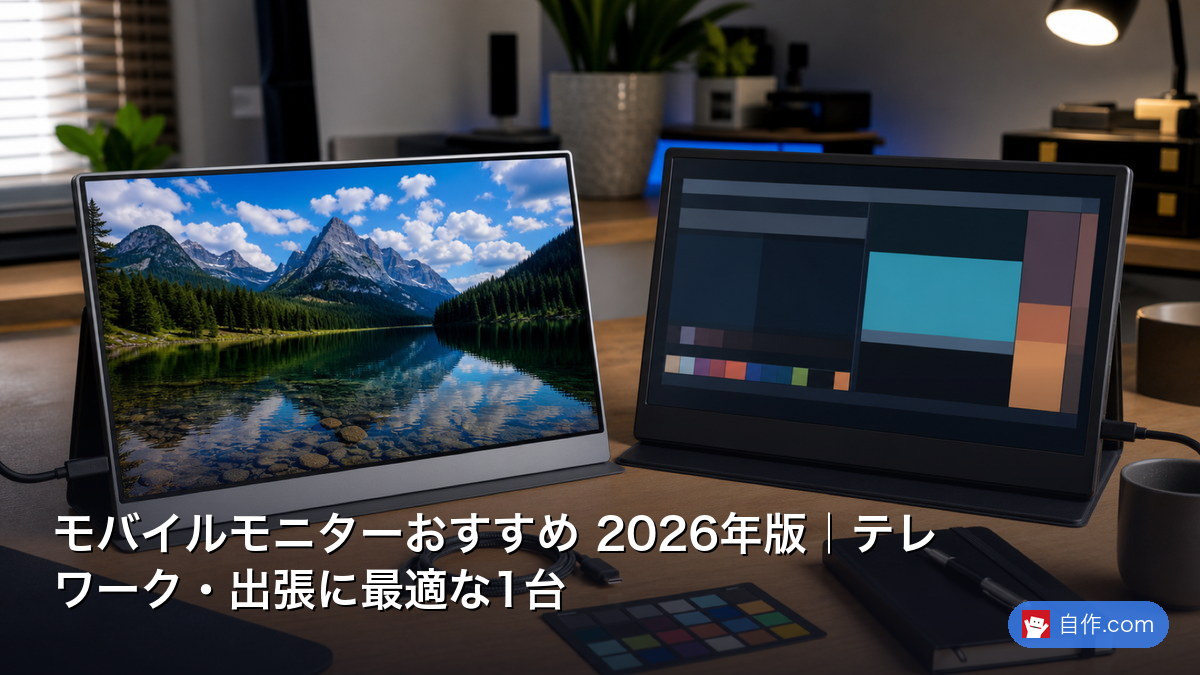 2026年】モニターライトバー比較2026｜目に優しい間接照明の選び方
