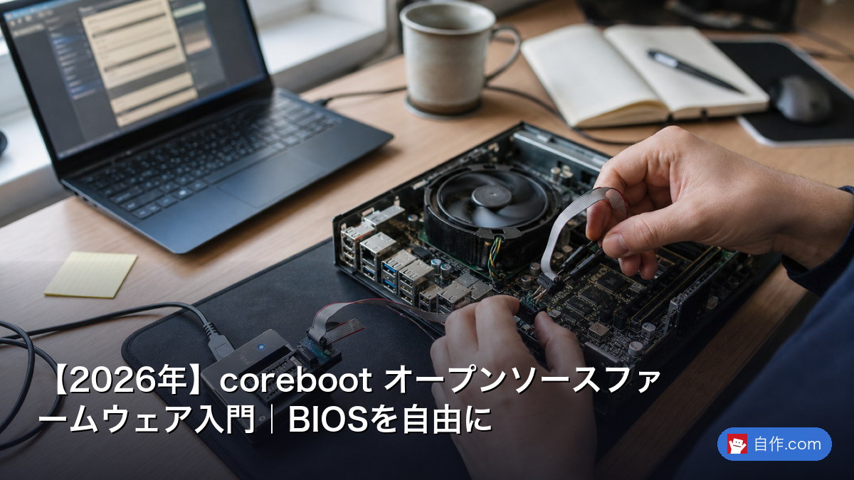 2026年】完全オープンソースPC構築｜LibreBoot・Linux・自由ソフト 