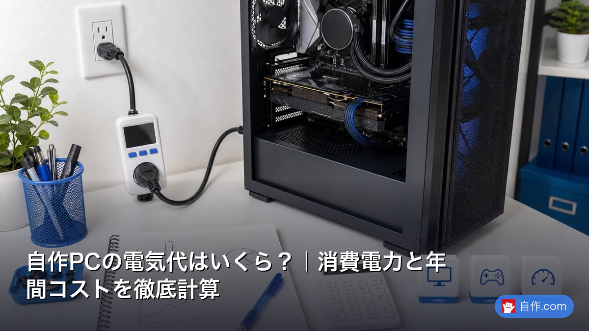 2026年版】省電力PC構築術完全ガイド｜電気代高騰対策・年間10万円削減