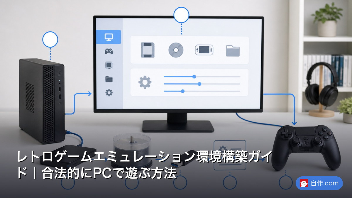 レトロゲームエミュレーション環境構築ガイド｜合法的にPCで遊ぶ方法 