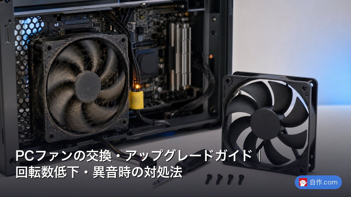 2026年決定版】PCケースファン完全ガイド|静音性と冷却性能を両立する