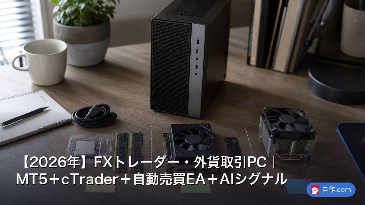 2026年】FXスキャルピング向けPC｜高速約定・マルチブローカー・VPS 