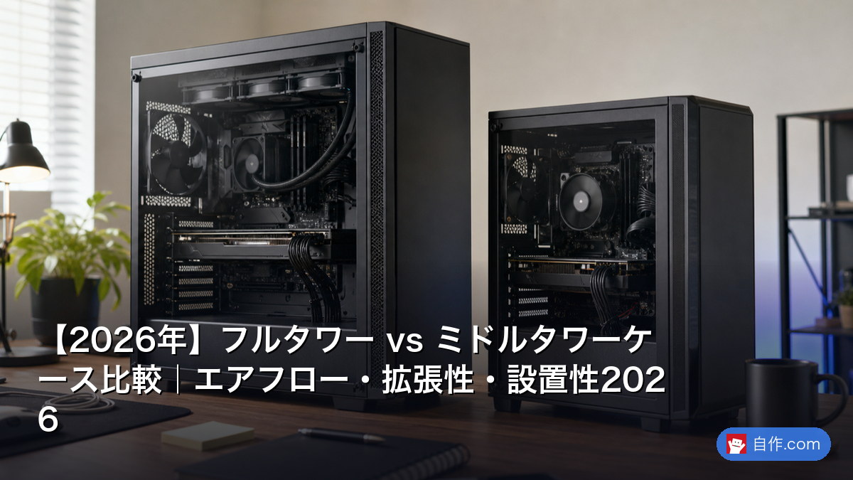 2026年】自作PCガイド：ミドルタワー を正しく理解する | 自作PC関連