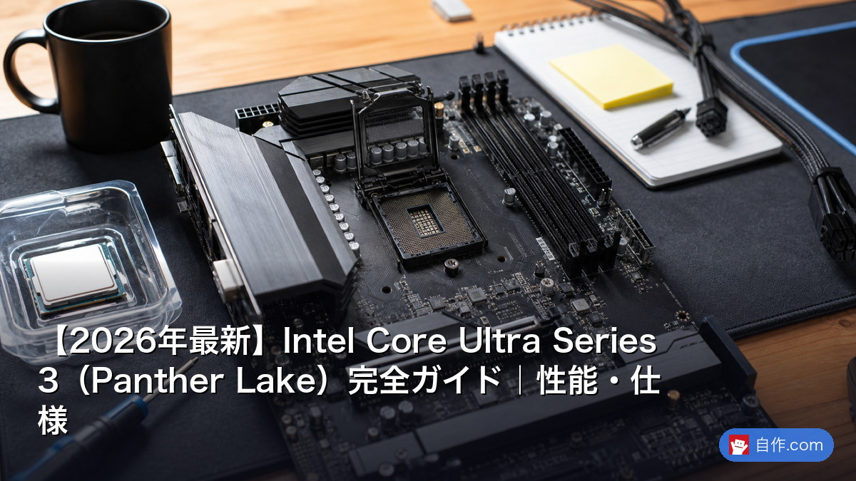 2026年最新】Intel Core Ultra Series 3（Panther Lake）完全ガイド