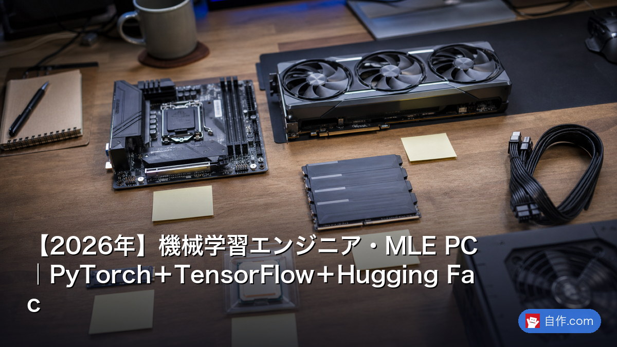 2026年】機械学習モデル学習用PC構成ガイド｜PyTorch・TensorFlow最適