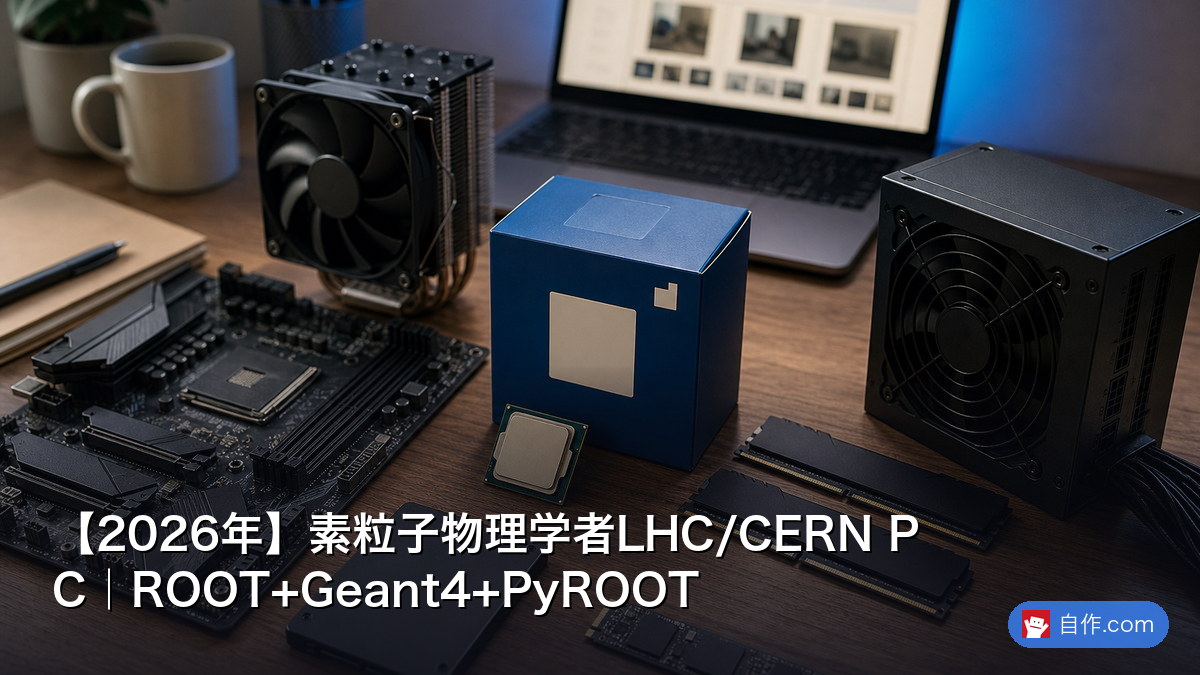 【2026年】素粒子物理学者LHC/CERN PC|ROOT+Geant4+PyROOT | 自作PC関連記事 - 自作.com