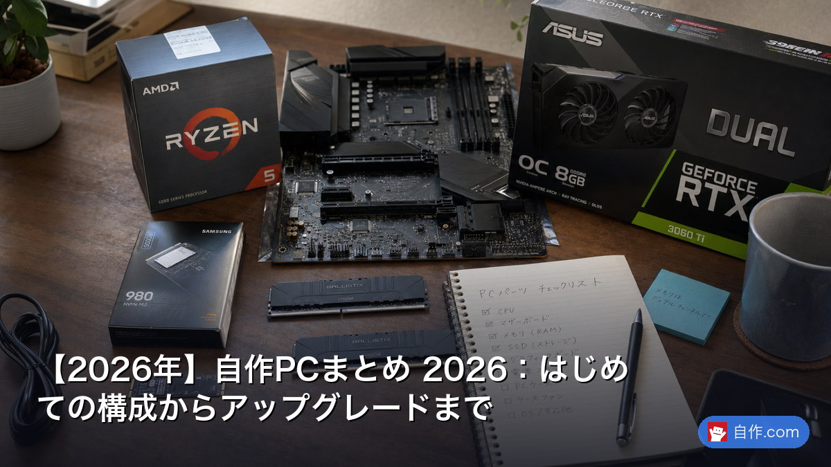 2026年版】Linux自作PCビルドガイド！Ubuntu/Fedora完全対応ハード 