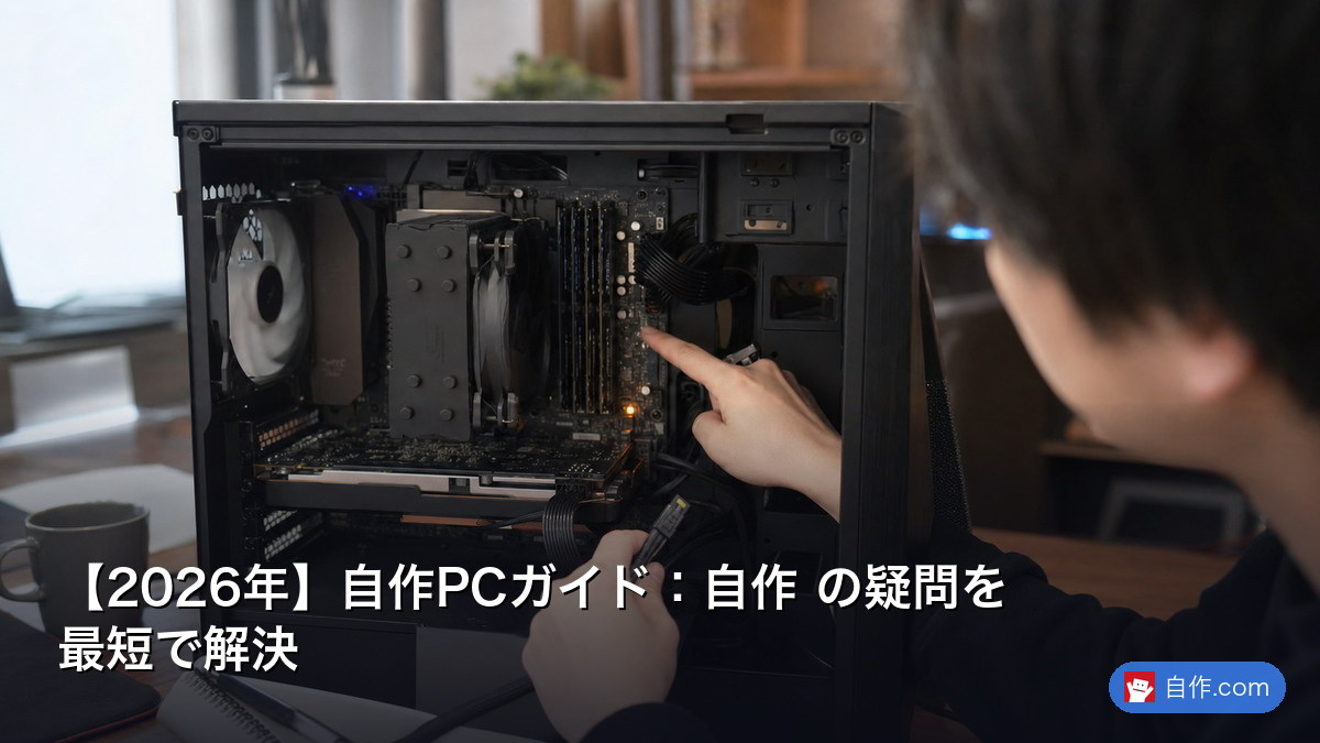 2026年】自作PCガイド：自作 の疑問を最短で解決 | 自作PC関連記事