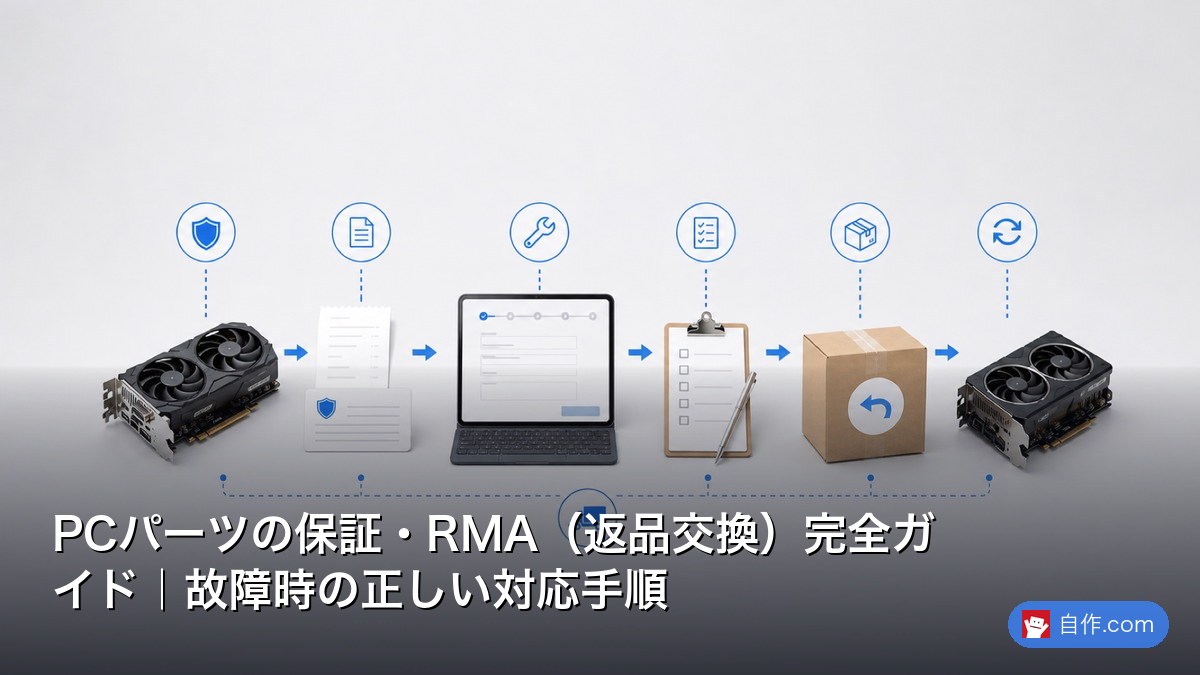 Pc Rma PCパーツの保証・RMA(返品交換)完全ガイド|故障時の正しい対応手順 | 自作PC関連記事 - 自作.com
