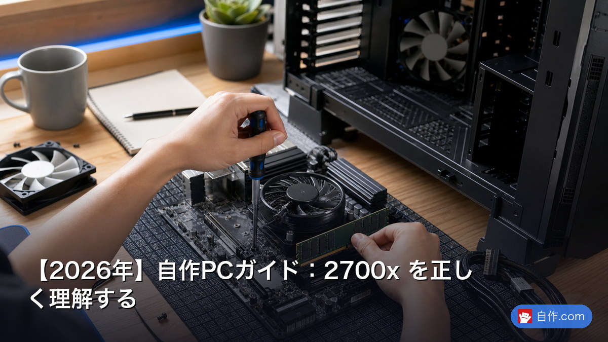 2026年】自作PCガイド：2700x を正しく理解する | 自作PC関連記事