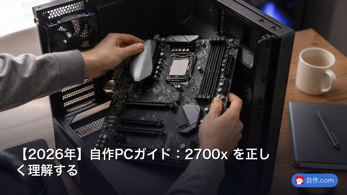 2026年】自作PCガイド：2700x を正しく理解する | 自作PC関連記事