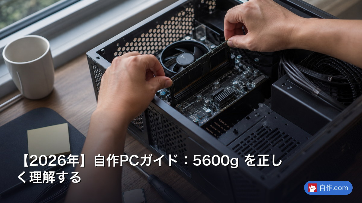 2026年】自作PCガイド：5600g を正しく理解する | 自作PC関連記事