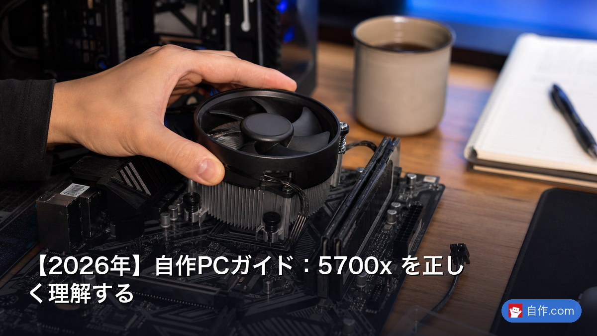 2026年】自作PCガイド：5700x を正しく理解する | 自作PC関連記事 