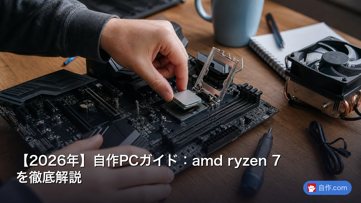 2026年決定版】AMD Ryzen 7 5700X徹底解|プロが解説 | 自作PC関連記事