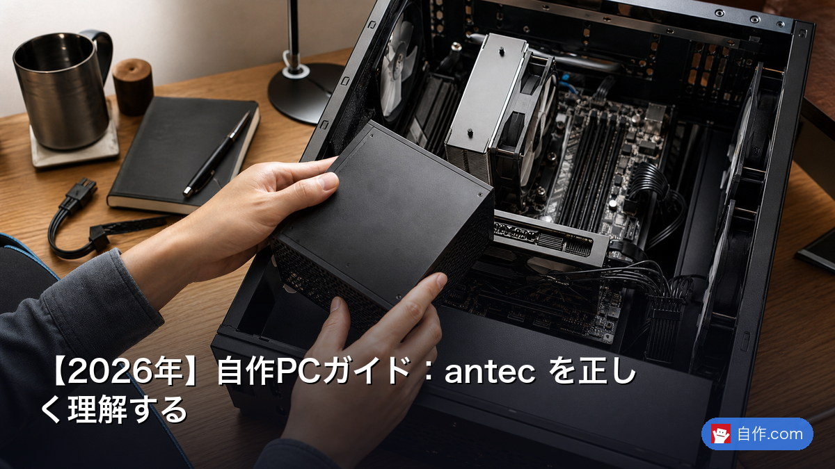 2026年】自作PCガイド：antec を正しく理解する | 自作PC関連記事