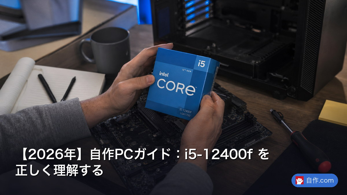 2026年】自作PCガイド：core i5-12400f を徹底解説 | 自作PC関連記事