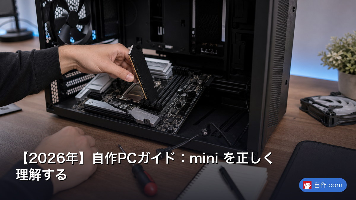 2026年】自作PCガイド：mini を正しく理解する | 自作PC関連記事