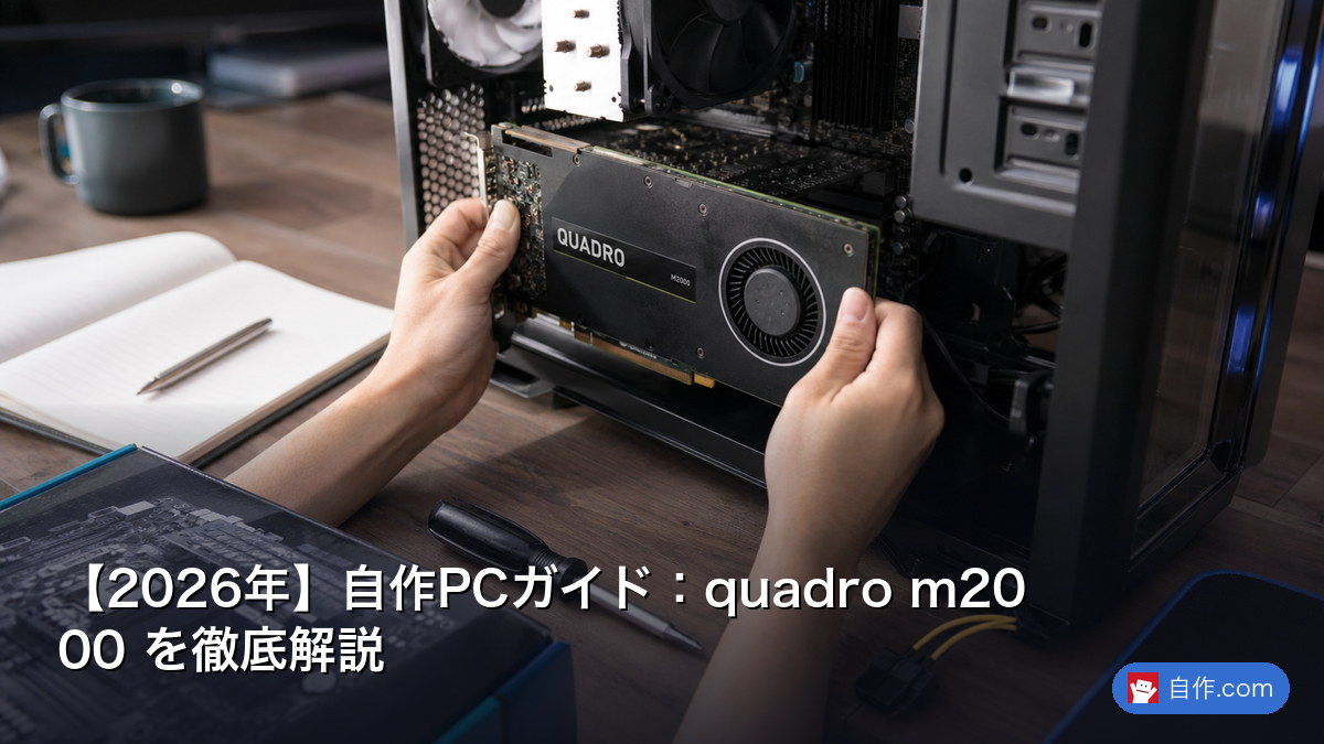 2026年】自作PCガイド：quadro m2000 を徹底解説 | 自作PC関連記事
