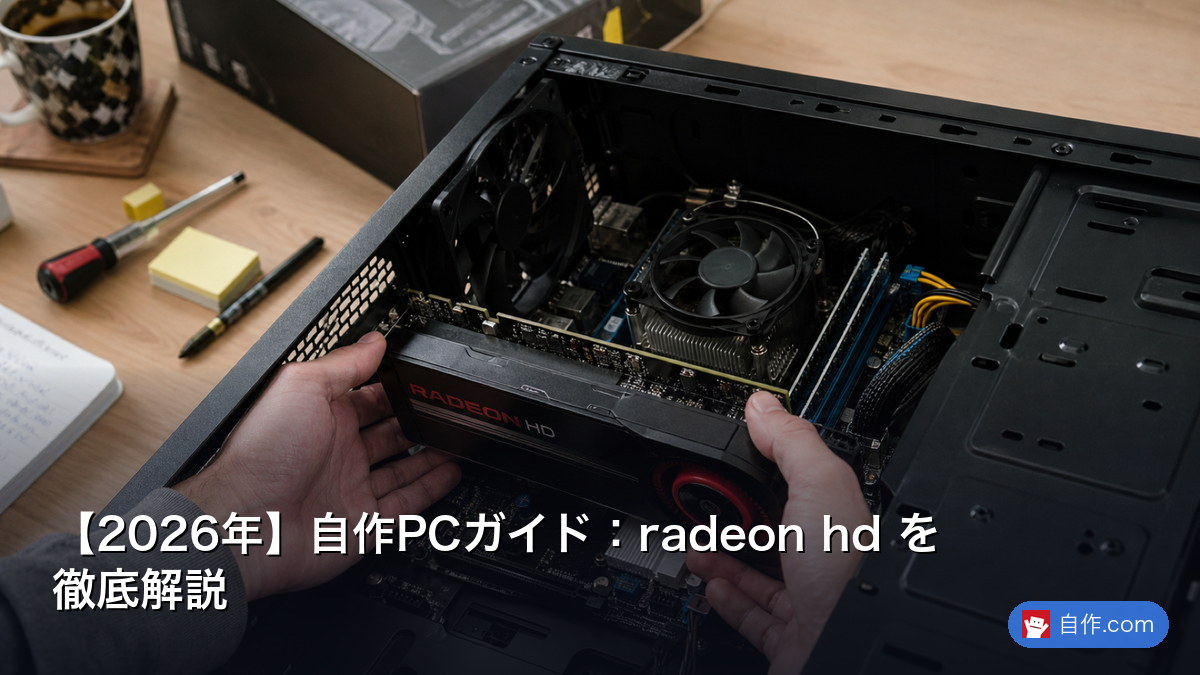 2026年】自作PCガイド：radeon hd を徹底解説 | 自作PC関連記事 - 自作.com
